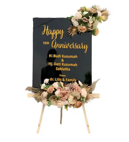 Papan Bunga Akrilik Kedunggong