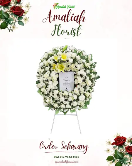 Krans Bunga Duka Kedunggong